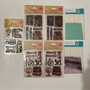 Stencil & Sticker Bundle All New
